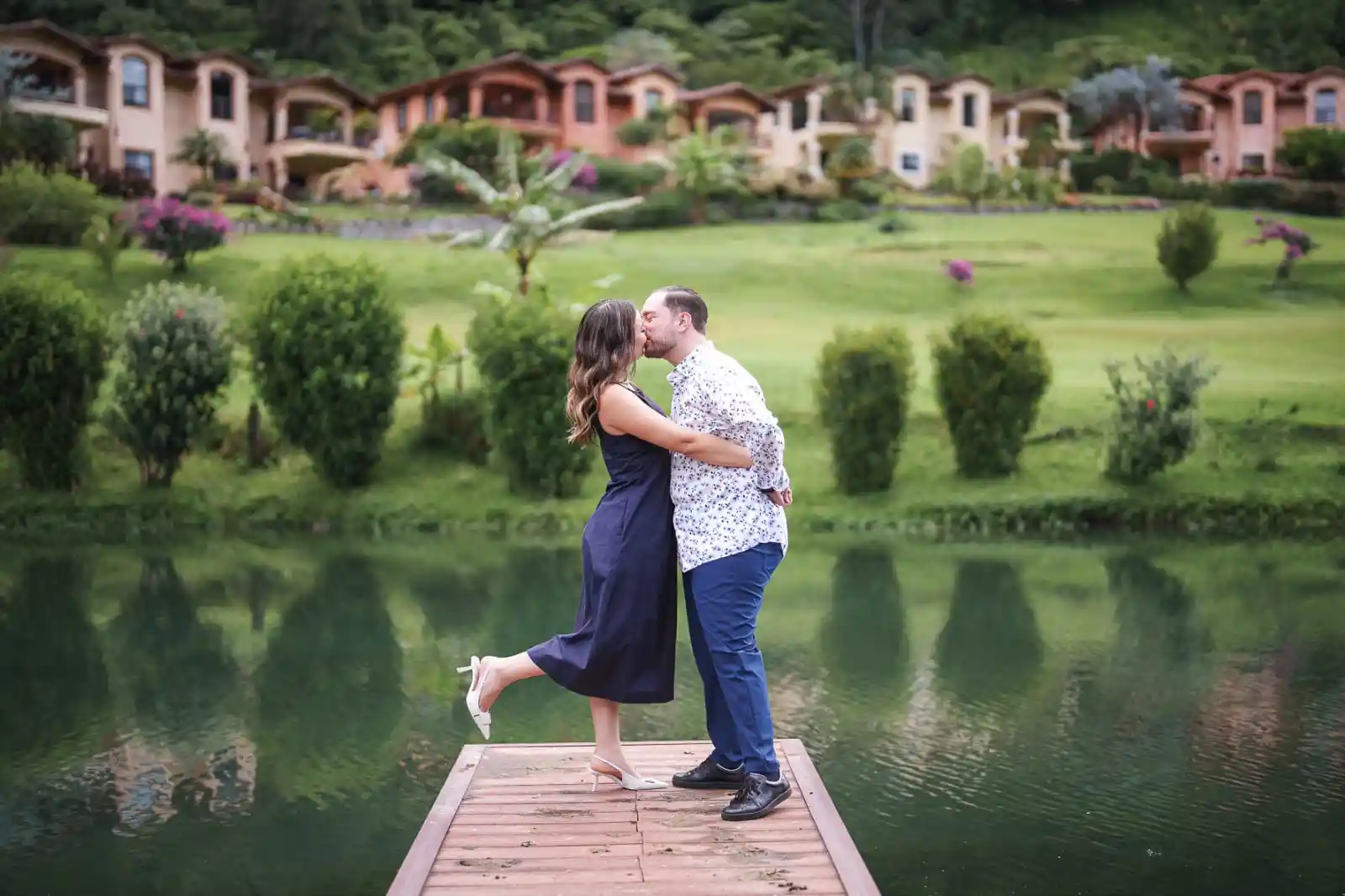 Alejandro y Mariel en su boda en The Buenaventura Resort